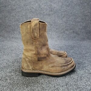 Smoky Mountain Boots Youth Big‎ Kid Sz 13R Brown Distressed Brown Leather 3918C